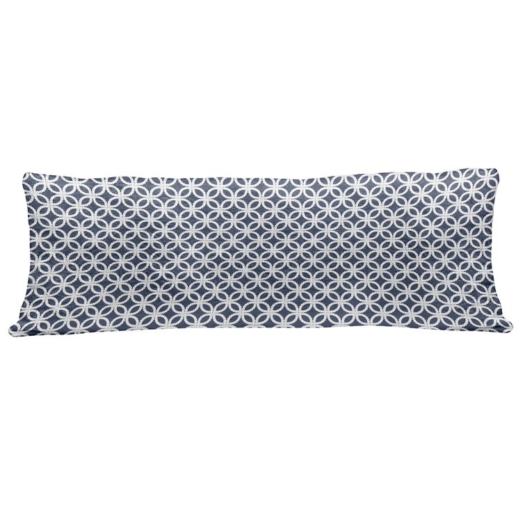 Navy best sale fluffy pillow